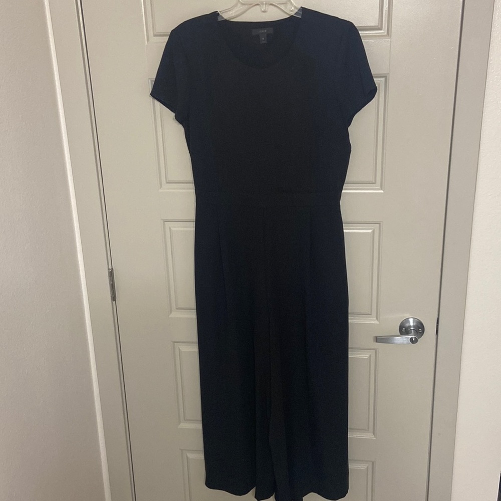 Jcrew wide leg jumpsuit (black, 10h
